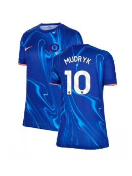 Chelsea Mykhailo Mudryk #10 Heimtrikot für Frauen 2024-25 Kurzarm